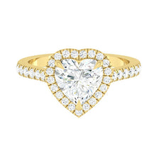 Load image into Gallery viewer, Lucce Montevalle Heart Moissanite