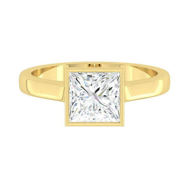 Lucce Carla Princess Moissanite