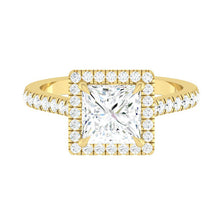 Load image into Gallery viewer, Lucce Montevalle Princess Moissanite
