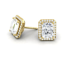 Load image into Gallery viewer, Lucce Montevalle Earrings Radiant Diamond