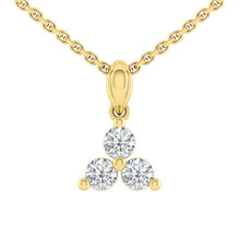 Load image into Gallery viewer, Lucce Trio Diamond Necklace