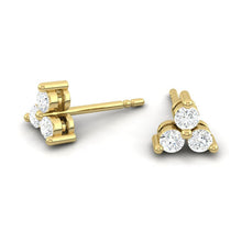 Load image into Gallery viewer, Lucce Trio Earrings Diamond