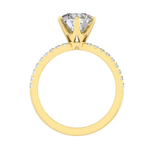 Load image into Gallery viewer, Engagement ring wedding rings gold jewelry lab diamond moissanite manila philippines
