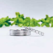 Load image into Gallery viewer, Wedding rings gold jewelry moissanite lab diamond manila philippines Lab diamond Wedding Bands