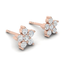 Load image into Gallery viewer, Lab diamond earrings Moissanite Engagement ring Wedding Rings Manila Philippines