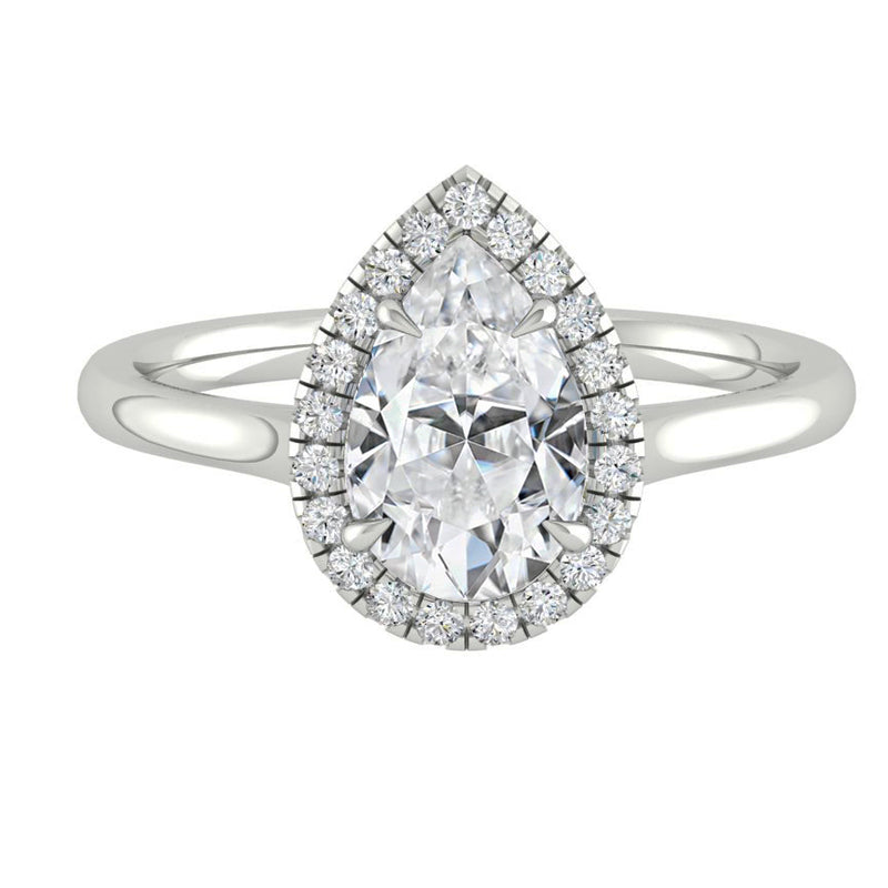 Where to buy Pear Engagement ring wedding rings gold jewelry moissanite lab diamond manila philippines