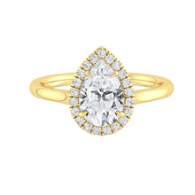 Load image into Gallery viewer, Where to buy Pear Engagement ring wedding rings gold jewelry moissanite lab diamond  manila philippines