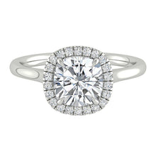 Load image into Gallery viewer, Where to buy Cushion Engagement ring wedding rings gold jewelry moissanite lab diamond  manila philippines