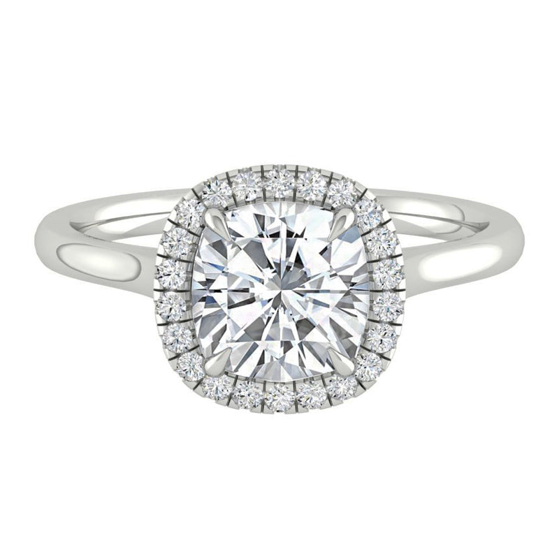 Where to buy Cushion Engagement ring wedding rings gold jewelry moissanite lab diamond manila philippines