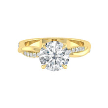Load image into Gallery viewer, Lab Diamond Engagement Ring Wedding Rings Band Gold Jewelry Moissanite Manila Philippines