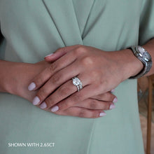 Load image into Gallery viewer, Moissanite Lab Diamond Engagement Ring Wedding Rings Proposal Jewelry Manila Philippines