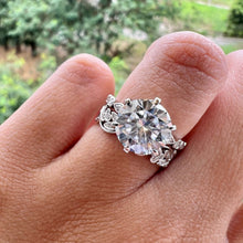 Load image into Gallery viewer, Moissanite Lab Diamond Engagement Ring Wedding Rings Proposal Jewelry Manila Philippines