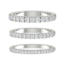 Load image into Gallery viewer, Wedding rings gold jewelry moissanite lab diamond manila philippines Lab diamond Wedding Bands