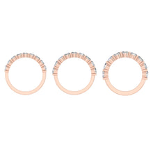 Load image into Gallery viewer, Wedding rings gold jewelry moissanite lab diamond manila philippines Lab diamond Wedding Bands