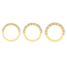 Load image into Gallery viewer, Wedding rings gold jewelry moissanite lab diamond manila philippines Lab diamond Wedding Bands