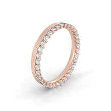 Load image into Gallery viewer, Wedding rings gold jewelry moissanite lab diamond manila philippines Lab diamond Wedding Bands