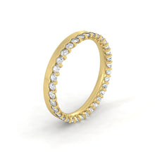 Load image into Gallery viewer, Wedding rings gold jewelry moissanite lab diamond manila philippines Lab diamond Wedding Bands