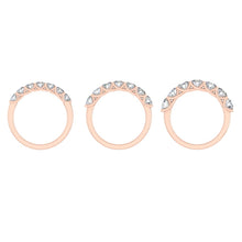 Load image into Gallery viewer, Wedding rings gold jewelry moissanite lab diamond manila philippines Lab Diamond Wedding Bands