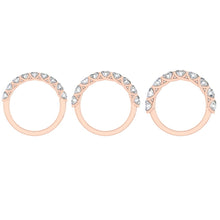 Load image into Gallery viewer, Wedding rings gold jewelry moissanite lab diamond manila philippines Lab diamond Wedding Bands