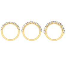 Load image into Gallery viewer, Wedding rings gold jewelry moissanite lab diamond manila philippines Lab diamond Wedding Bands