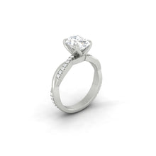 Load image into Gallery viewer, Lab Diamond Engagement Ring Wedding Rings Gold Jewelry Manila Philippines Moissanite