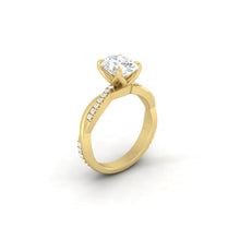 Load image into Gallery viewer, Lab Diamond Engagement Ring Wedding Rings Gold Jewelry Manila Philippines Moissanite