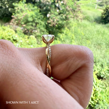 Load image into Gallery viewer, Moissanite Engagement Ring Wedding Rings Gold Jewelry Lab Diamond Manila Philippines