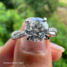 Load image into Gallery viewer, Moissanite Engagement Ring Wedding Rings Gold Jewelry Lab Diamond Manila Philippines