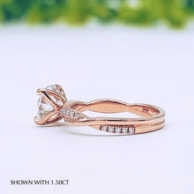 Load image into Gallery viewer, Moissanite Engagement Ring Wedding Rings Gold Jewelry Lab Diamond Manila Philippines