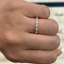 Load image into Gallery viewer, Wedding rings gold jewelry moissanite lab diamond manila philippines Lab Diamond Wedding Bands