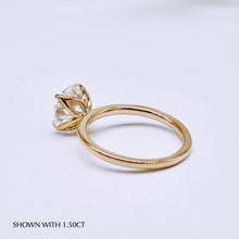 Load image into Gallery viewer, Petal Moissanite Engagement Ring Lab Diamond Wedding Bands Manila Philippines