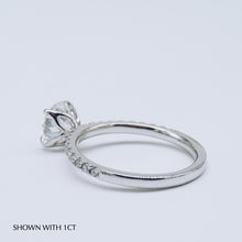 Load image into Gallery viewer, Engagement ring wedding rings gold jewelry lab diamond moissanite manila philippines