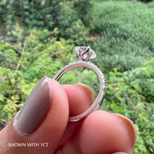 Load image into Gallery viewer, Engagement ring wedding rings gold jewelry lab diamond moissanite manila philippines