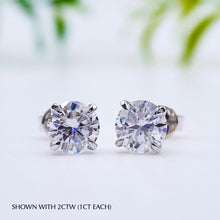Load image into Gallery viewer, Lab diamond earrings Moissanite Engagement ring Wedding Rings Manila Philippines
