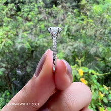 Load image into Gallery viewer, Engagement Ring Wedding Rings Gold Jewelry Moissanite Lab Diamond Manila Philippines
