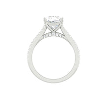 Load image into Gallery viewer, Lucce Firenze Pavé Princess Moissanite