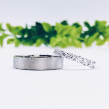 Load image into Gallery viewer, Wedding rings gold jewelry moissanite lab diamond manila philippines Lab Diamond Wedding Bands