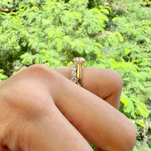 Load image into Gallery viewer, Wedding rings gold jewelry moissanite lab diamond manila philippines Lab Diamond Wedding Bands