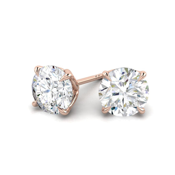 Lucce Lucia Earrings Round Diamond