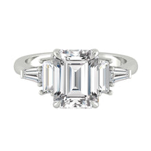 Load image into Gallery viewer, Moissanite Lab Diamond Engagement Ring Wedding Rings Proposal Jewelry Manila Philippines