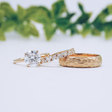 Load image into Gallery viewer, Lab diamond Engagement ring Moissanite Wedding Bands Manila Philippines