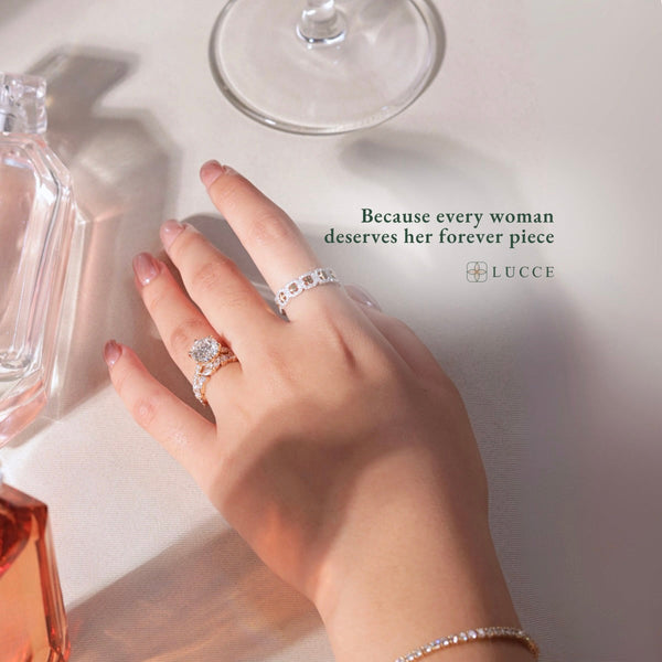 The difference of Lab-Grown Diamond vs Natural Diamond vs Moissanite