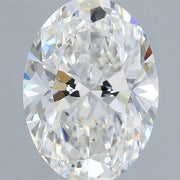 1.00ct OVAL Diamond F VVS2 EX - IGI 797638657
