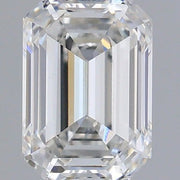 1.01ct EMERALD Diamond F VVS2 EX - IGI 799643074