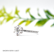 Load image into Gallery viewer, Azalea Pavé Moissanite
