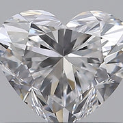 0.47ct HEART Diamond D IF VG - GIA 6542538361