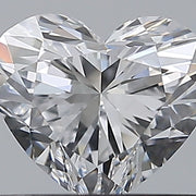 0.55ct HEART Diamond D VVS1 EX - GIA 6555900665