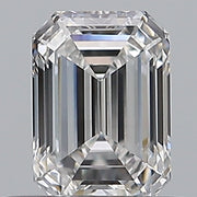 0.50ct EMERALD Diamond E VVS2 EX - GIA 6552084044