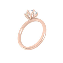 Load image into Gallery viewer, Lucce Lucia 6-Prong Round Moissanite
