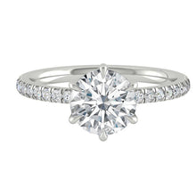 Load image into Gallery viewer, Engagement ring wedding rings gold jewelry lab diamond moissanite manila philippines
